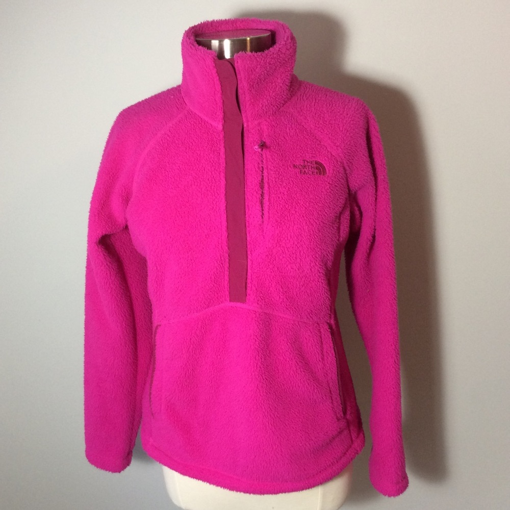 The North Face M hot pink pullover